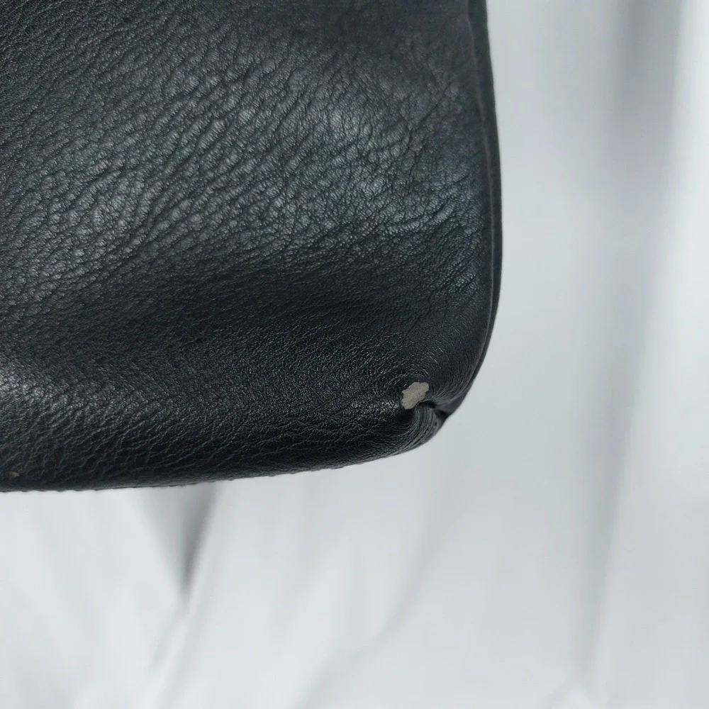 Jen &‎ Co Vegan Crossbody Bag Purse Black Adjustable Strap Organize *READ